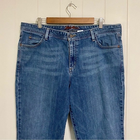 VINTAGE Y2K Eddie Bauer classic fit jeans size 18 - Picture 4 of 13